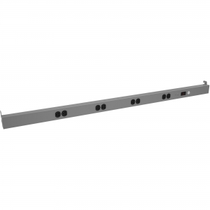 Tennsco Packing Table Power Rail