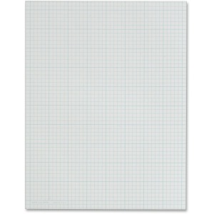 TOPS Quad Ruling Cross Section Pad - Letter