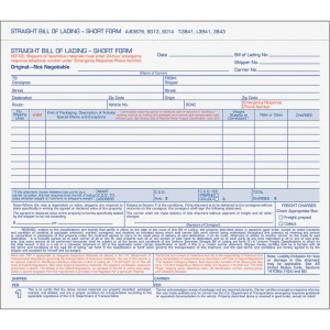 TOPS Bills of Lading Snap-Off Sets