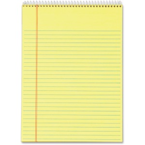 TOPS Docket Perforated Wirebound Legal Pads - Letter