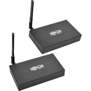 Tripp Lite Wireless HDMI Extender Kit Transmitter/Receiver IR Control Dual Antennas 2nd Receiver Option Up to 165 ft. (50 m)