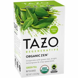 Tazo Regenerative Organic Zen Green Tea Bag