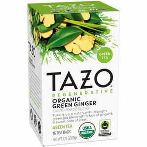 Tazo Regenerative Organic Green Ginger Green Tea Bag