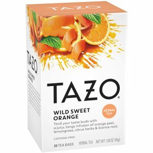 Tazo Wild Sweet Orange Herbal Tea Bag