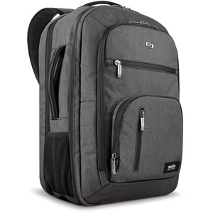 Solo Carrying Case (Backpack) for 17.3" Notebook - Gray