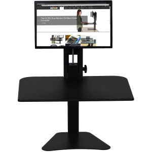 Victor High Rise Manual Standing Desk Workstation