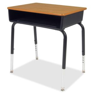 Virco 785 Open Front Student Desk with Book Box