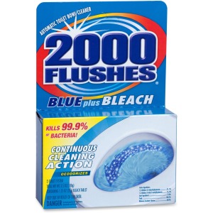 WD-40 2000 Flushes Blue/Bleach Bowl Cleaner Tablets