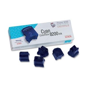 Xerox ColorStix 8200 Cyan Solid Ink Stick