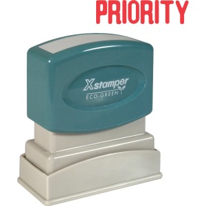 Xstamper PRIORITY Title Stamp