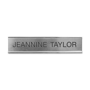 Xstamper Standard Aluminum Desk Sign