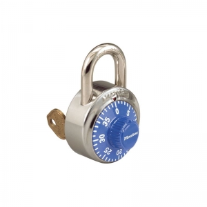 Combination Padlock With Control Key Feature, Blue, Dozen, Please Note If You Dont Specify A Key Number Of A Existing  System  Its By Defiled A New System  