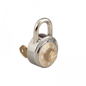 Combination Padlock With Control Key Feature, Gold, Dozen, Please Note If You Dont Specify A Key Number Of A Existing  System  Its By Defiled A New System  