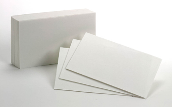 Index Cards