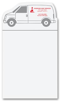 BIC Van Notepad Magnets