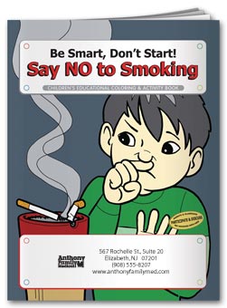 Say No To Smoking Coloring Book