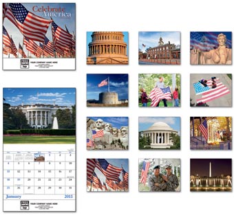 Celebrate America Wall Calendar