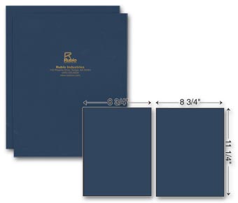 Two Part Report Cover - Foil Imprint