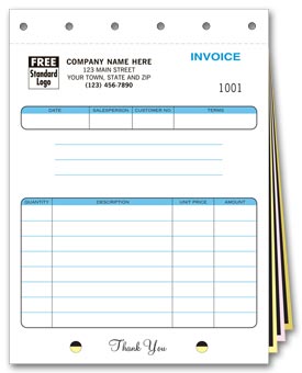 Classic, Compact Invoices 2-part