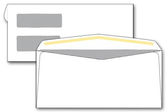 Double Window Confidential Envelope