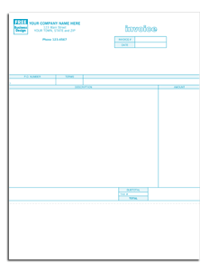 Classic Laser/Inkjet Invoice