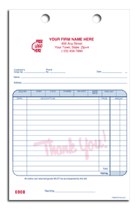 Register Forms, Cash & Carry 2-part