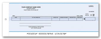 Accounts Payable Center Check