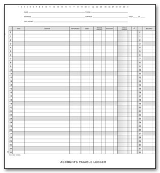 Accounts Payable Ledger