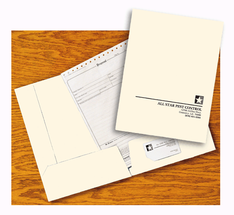 Ivory Classic Presentation Folder