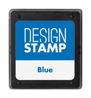 Blue Ink Pad for Design Stamp