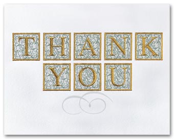 Thank You Greeting Card