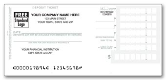 Deposit Tickets - Personal Size