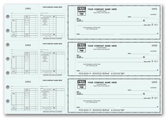 3-On-A-Page Salary Payroll Check