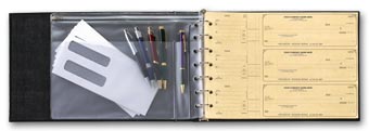 Vinyl Pocket Organizer for 7 Ring Binders