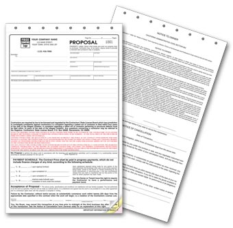 Proposals - California State 3-part