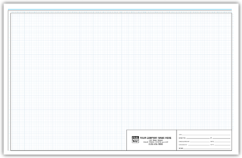 Graph Paper - Pro-Sketch 1/8  Padded