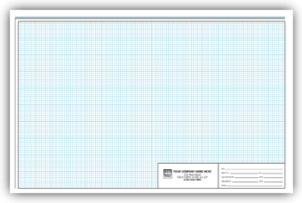 Graph Paper - Pro-Sketch 1/8  Padded