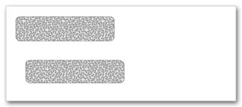 Double Window Envelope 8 5/8 x 3 5/8