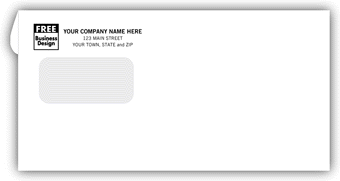 Single Window Envelope 9383