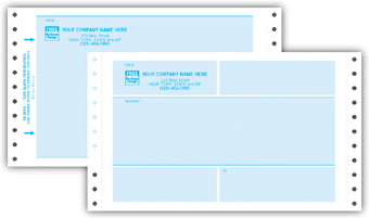 Continuous One-Way Self Mailer