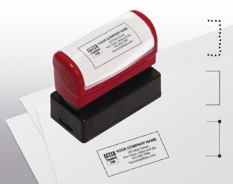 Name & Address Stamp, Medium - Pre-Inked