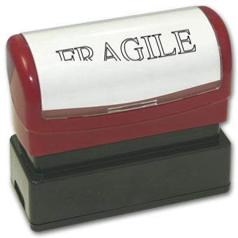 Fragile Stamp - Pre-Inked