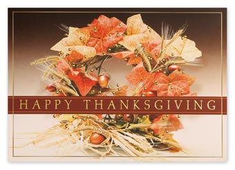 Ring of Bounty Thanksgiving Cards