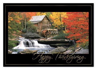 Mill Stream Thanksgiving Cards