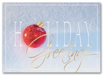 Fresh Frost Holiday Card