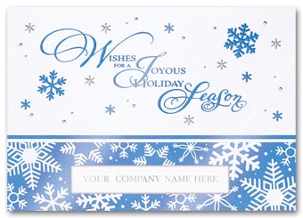 Fanciful Flakes Holiday Card