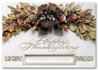 Abundance Thanksgiving Card