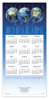 Blue Earth Calendar Cards