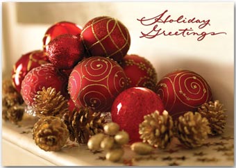 Ornamantel Holiday Cards