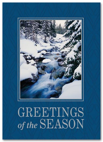 Freshly Fallen Snow Holiday Card